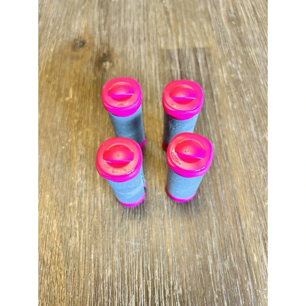 Replacement Conair Hot Clips Ceramic Infused‎ Flocked Rollers Set Of 4, 3/4